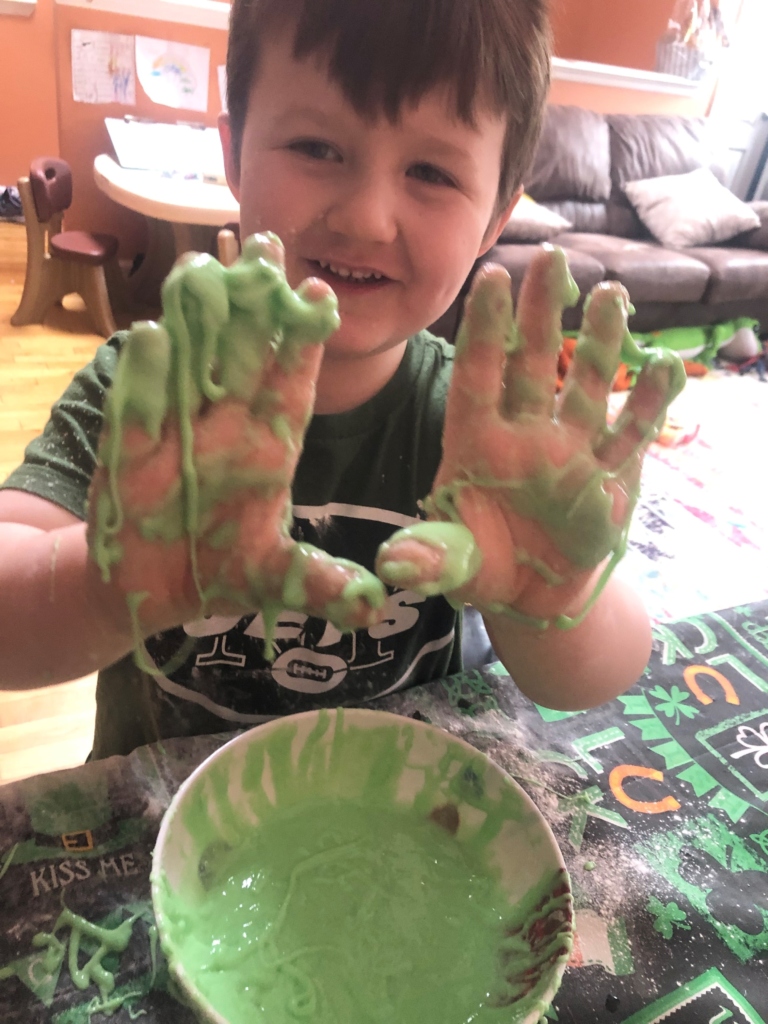 Adventures in Homeschooling Slime 101 Birch Family Services