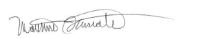 Signature of Birch Family Services CEO & President Matt Sturiale